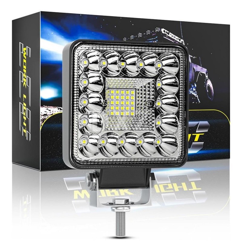 4 INÇ ÇALIŞMA LAMBASI   41 LED      (METAL KASA)  
