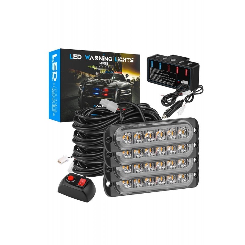 OFF ROAD İKAZ LAMBA SETİ 12V-24V