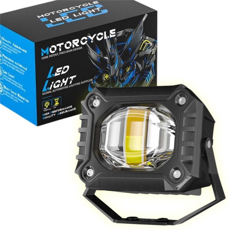 MOTOSİKLET SİS FARI   2 Renk (Beyaz-Sarı)